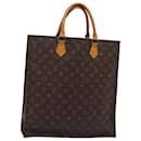 LOUIS VUITTON Monogram Sac Plat Handtasche M51140 LV Auth 84016 - Louis Vuitton