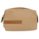 Bolso de lona Macadam CELINE en PVC cuero beige Auth yk13732 - Céline