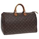 LOUIS VUITTON Sac à main Monogram Speedy 40 M41522 LV Auth 83107 - Louis Vuitton