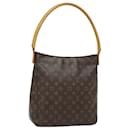 LOUIS VUITTON Bolsa de Ombro Monogram Looping GM M51145 LV Auth 84081 - Louis Vuitton