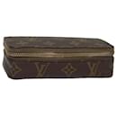 LOUIS VUITTON Monogram Poche Monte Carlo Jewelry Box M47352 LV Auth 83772 - Louis Vuitton