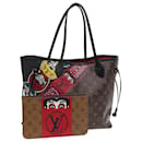 LOUIS VUITTON Monogram Yamamoto Hirosai Neverfull MM Sac Tote M43499 Auth 83570A - Louis Vuitton