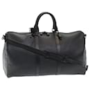 LOUIS VUITTON Shadow Keepall Bandouliere 50 Sac Noir M44810 LV Auth 82934SA - Louis Vuitton