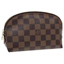 LOUIS VUITTON Damier Ebene Pochette Cosmetic PM Pouch N47516 LV Auth 82975 - Louis Vuitton