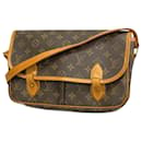 Louis Vuitton Monogram Gibessier MM Schultertasche