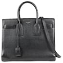 Saint Laurent Paris Sac de Jour Leather 2way Handbag in Black 355153