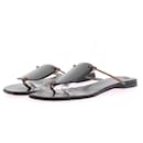 HERMES Sandalen T.EU 37 Leder - Hermès