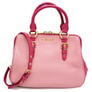 Miu Miu Madras RL0058 Women's Leather Handbag