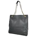 Chanel Black Lambskin Tote Bag