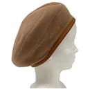 Hermes Brown Beret - Hermès