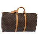 LOUIS VUITTON Monogram Keepall 60 Boston Bag M41422 LV Auth 83728 - Louis Vuitton