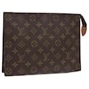 LOUIS VUITTON Monogram Poche Toilette 26 Pouch M47542 LV Auth 80587 - Louis Vuitton