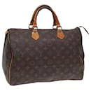 LOUIS VUITTON Sac à main Monogram Speedy 35 M41524 LV Auth ar12190 - Louis Vuitton