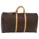 LOUIS VUITTON Monogram Keepall 60 Boston Bag M41422 LV Auth 84336 - Louis Vuitton