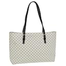 Sac fourre-tout en toile Macadam CELINE en cuir PVC blanc Auth 84421 - Céline