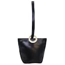 Sac à main en cuir noir CELINE Circle Auth ar12160 - Céline