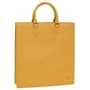 LOUIS VUITTON Epi Sac Plat Bolso de Mano Amarillo M52079 LV Auth 84284 - Louis Vuitton