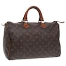 LOUIS VUITTON Monogram Speedy 35 Hand Bag M41524 LV Auth 84802 - Louis Vuitton