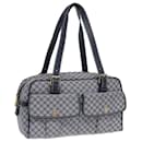 CELINE Macadam Canvas Hand Bag Navy Auth ep4926 - Céline