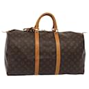 LOUIS VUITTON Monogram Keepall 50 Bolsa Boston M41426 LV Auth bs14124 - Louis Vuitton