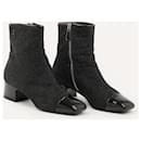 CHANEL  Boots EU 38 Patent leather - Chanel