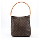 Bolsa de ombro Looping GM em lona Monogram Louis Vuitton M51145