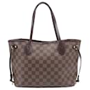 Bolsa de Ombro Louis Vuitton Damier Ebene Neverfull PM N51109