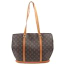 Bolsa de ombro clássica Babylone em lona Monogram Louis Vuitton M51102