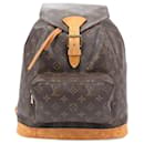 Mochila vintage Montsouris GM em lona Monogram Louis Vuitton M51135