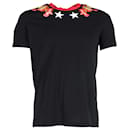 Givenchy Star and Flower Print in Black Cotton