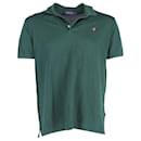 Ralph Laurent Polo Shirt in Green Cotton