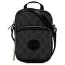 Gucci Mini GG Supreme Interlocking G Gris Bandolera