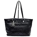 Chanel On The Road Wild Stitch Caviar Tote