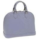 LOUIS VUITTON Monogram Vernis Alma PM Bolso de Mano Lavanda LV Auth 84271 - Louis Vuitton