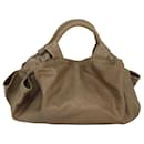 Sac à main en cuir Nappa Aire LOEWE, ton or, authentique yk13901 - Loewe