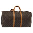 LOUIS VUITTON Monogram Keepall 60 Borsa Boston M41422 LV Auth 84203 - Louis Vuitton