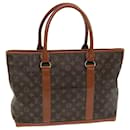 LOUIS VUITTON Monogram Sac Weekend PM Tote Bag M42425 LV Auth 84285 - Louis Vuitton