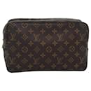 LOUIS VUITTON Monogram Trousse Toilette 28 Sac Clutch M47522 LV Auth am6653 - Louis Vuitton