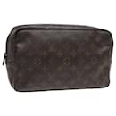 LOUIS VUITTON Monogram Trousse Toilette 28 Bolsa Clutch M47522 LV Auth 80588 - Louis Vuitton