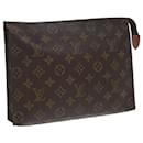 LOUIS VUITTON Monogram Poche Toilette 26 Pouch M47542 LV Auth 82916 - Louis Vuitton