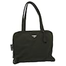 PRADA Tote Bag Nylon Khaki Auth ar12204 - Prada