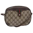 Bolso de hombro GUCCI GG Supreme Web Sherry Line PVC Beige 156 02 066 Auth 83926 - Gucci