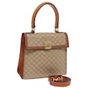 Borsa a mano in tela Macadam CELINE 2way Beige Auth 84755 - Céline