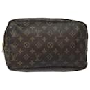 LOUIS VUITTON Monogram Trousse Toilette 28 Bolsa Clutch M47522 LV Auth 78383 - Louis Vuitton