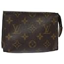 LOUIS VUITTON Monogram Poche Toilette 15 Pouch M47546 LV Auth 79335 - Louis Vuitton