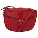 LOUIS VUITTON Epi Jeune Fille MM Sac à bandoulière Rouge M52157 LV Auth 84265 - Louis Vuitton