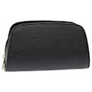 LOUIS VUITTON Epi Dauphine PM Pouch Black M48442 LV Auth 80590 - Louis Vuitton