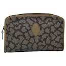 Bolso Clutch SAINT LAURENT de cuero PVC beige Auth am6621 - Saint Laurent