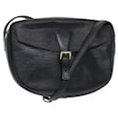 LOUIS VUITTON Epi Jeune Fille MM Sac à bandoulière Noir M52152 LV Auth 84383 - Louis Vuitton