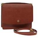 LOUIS VUITTON Epi Grenel Shoulder Bag Kenya Brown M52363 LV Auth 84380 - Louis Vuitton